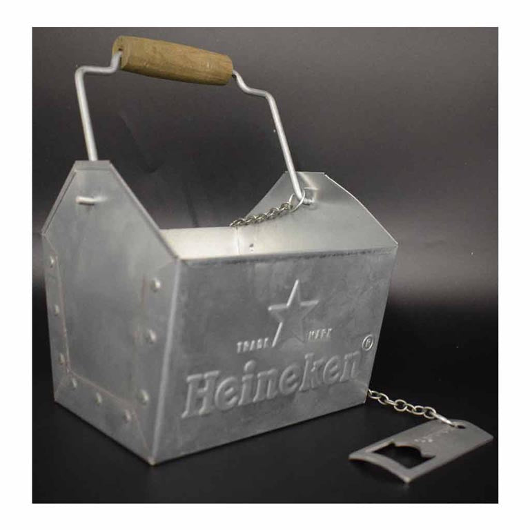 SECCHIELLO HEINEKEN ALLUMINIO CON APRIBT