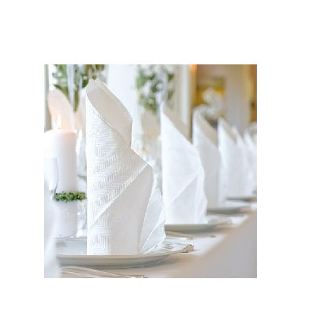 TOVAGLIOLI BIANCO ELEGANCE 40pzx6.40x40 (1 pz) COD. 168432 DUNI LILY
