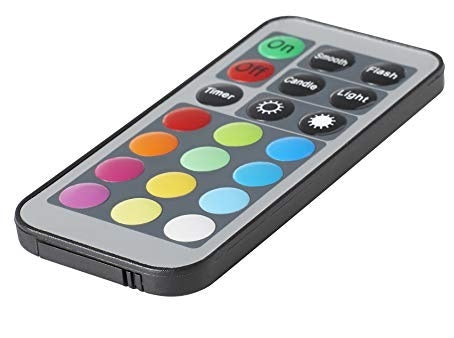 KIT DI 12 LED CON ADATTATORE+CARC.+TELEC (1 pz) COD 171486 DUNI MULTICOLORE