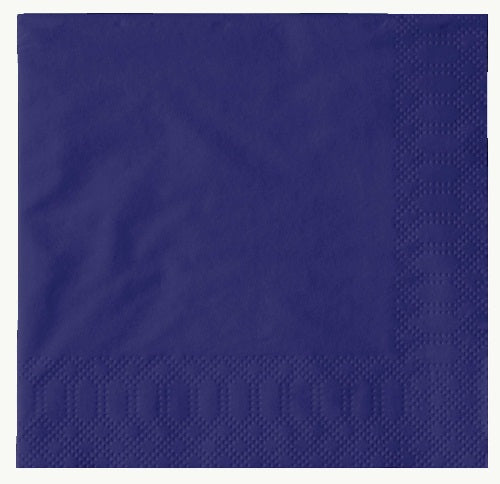 TOVAGLIOLINI 2VELO BLU SCURO 24x24 300P COD. 168384 DUNI