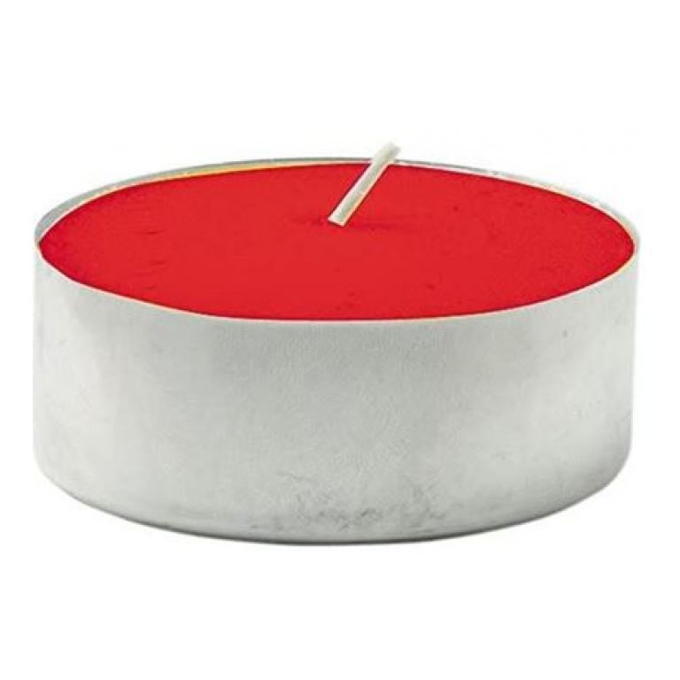 CANDELE T-LIGHT RED 30pz 4h 39mm COD. 154320 duni