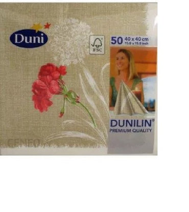 TOVAGLIOLI DUNILIN 40x40 ALMERIA (1 pz) COD 171236 DUNI pz50