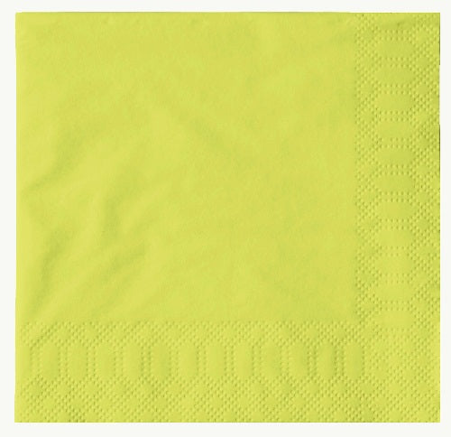 TOVAGLIOLINI 2VELO 24x24 KIWI x300pz DUNI 168388 DUNI