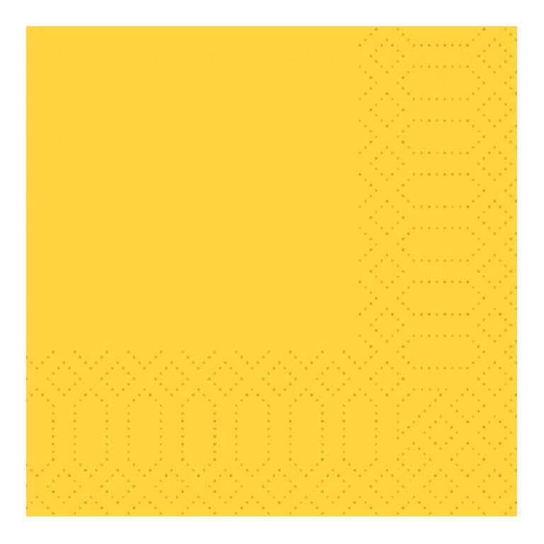TOVAGLIOLI GIALLO 2 VELI 40x40 125pz COD 178998 DUNI