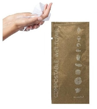 SALVIETTE IMBEVUTE COMPOST 130x60 250pz (2 pz) COD 186992 DUNI