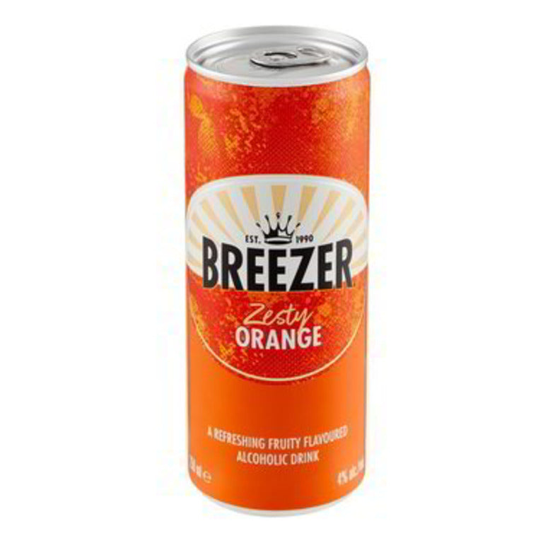 BACARDI BREEZER ORANGE LATTINA 250ML