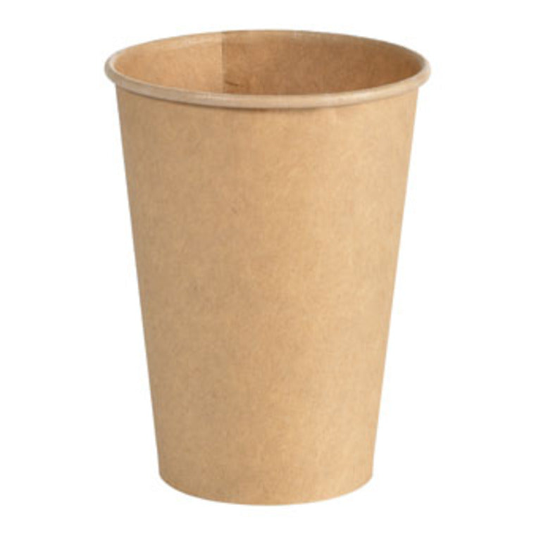 BICCHIERE CARTONE PAP/PLA 210 BROWN 50PZ DUNI COD 192169