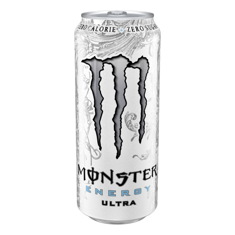 MONSTER ENERGY ULTRA WHITE-50CL LATTINA