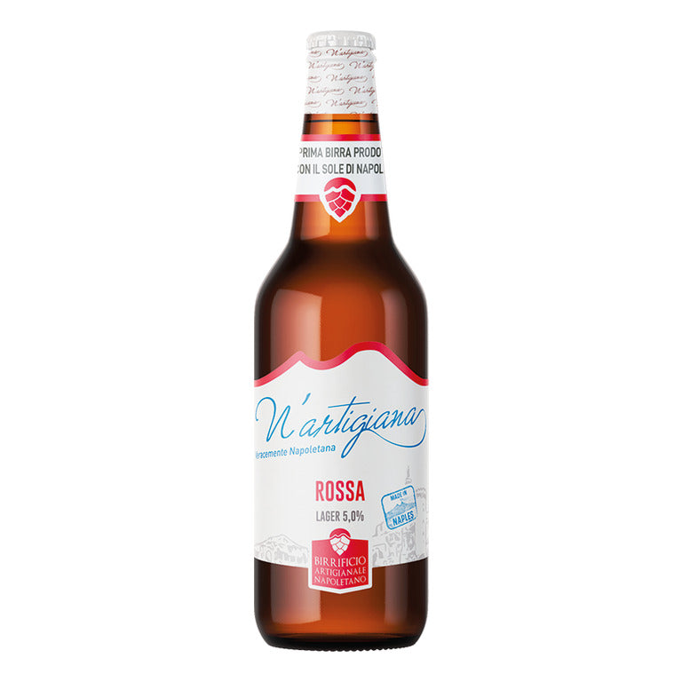 BIRRA N'ARTIGIANA ROSSA -33CL LAGER SCURA