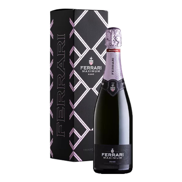 FERRARI MAXIMUM ROSE' 75CL - SFUSO  SBOCCATURA 2023