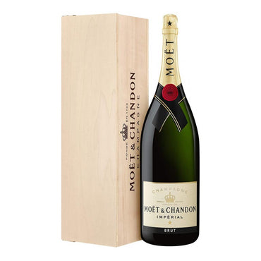 MOËT & CHANDON CHAMPAGNE IMPÉRIAL-12LT (1 pz) BRUT-CASSA LEGNO BALTHAZAR