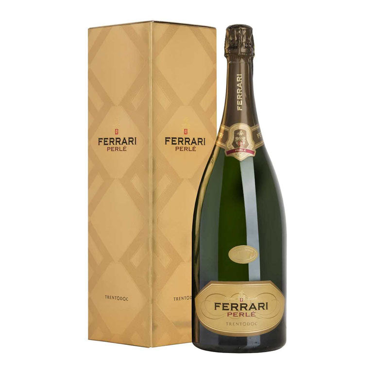 FERRARI PERLE' BRUT MAGNUM 1,5lt.ASTUCC (1 pz) SBOCCATURA 2022