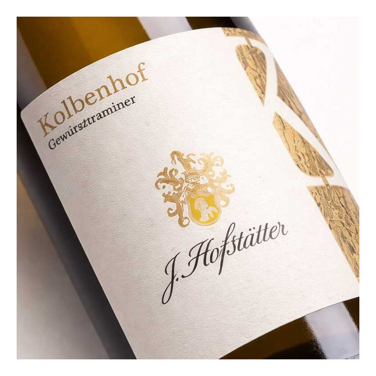 VINO HOFSTÄTTER KOLBENHOF GEWÜRZTRAMINER SÜDTIROL ALTO ADIGE DOC 2021-75CL