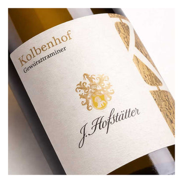 VINO HOFSTÄTTER KOLBENHOF GEWÜRZTRAMINER SÜDTIROL ALTO ADIGE DOC 2021-75CL