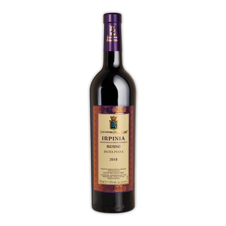 VINO IRPINIA ROSSO DOC 2021 ISCHA PIANA AGLIANICO SALVATORE MOLETTIERI BT