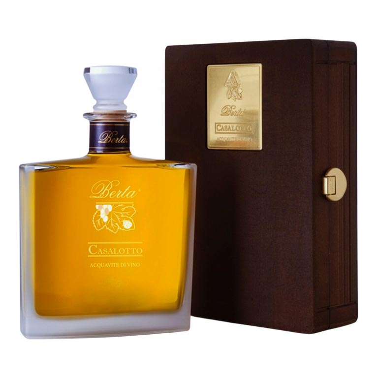 GRAPPA BERTA CASALOTTO ASTUCCIO IN LEGNO
