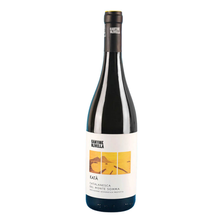 VINO CANTINE OLIVELLA KATÁ 2024 (1 pz) CATALANESCA DEL MONTE SOMMA IGP-75CL