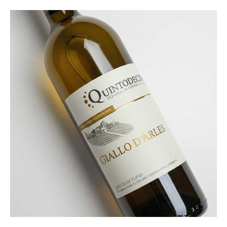 VINO QUINTODECIMO GIALLO D'ARLES 2024 DOCG GRECO DI TUFO-75CL