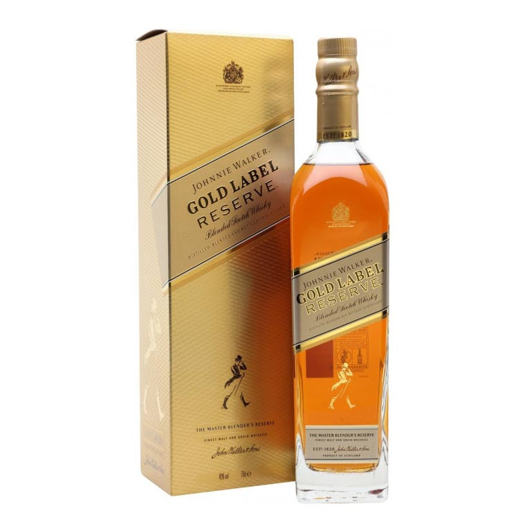 WHISKY JOHNNIE WALKER GOLD LABEL RESERVE (1 pz) 70CL-ASTUCCIATO