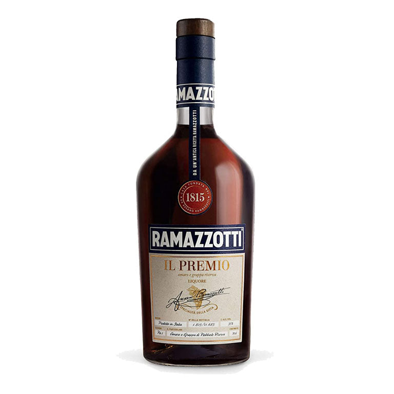LIQUORE RAMAZZOTTI IL PREMIO 70CL AMARO E GRAPPA DI NEBBIOLO RISERVA