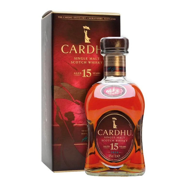 WHISKY CARDHU 15YEARS -70CL ASTUCCIO