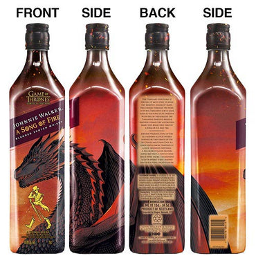 WHISKY JOHNNIE WALKER"A SON OF FIRE" GOT (1 pz) LIMITED EDITION GAME OF THRONES-70CL