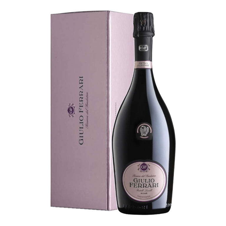 GIULIO FERRARI FRATELLI LUNELLI ROSÈ 12 RISERVA DEL FONDATORE ASTUCCIATA-75CL