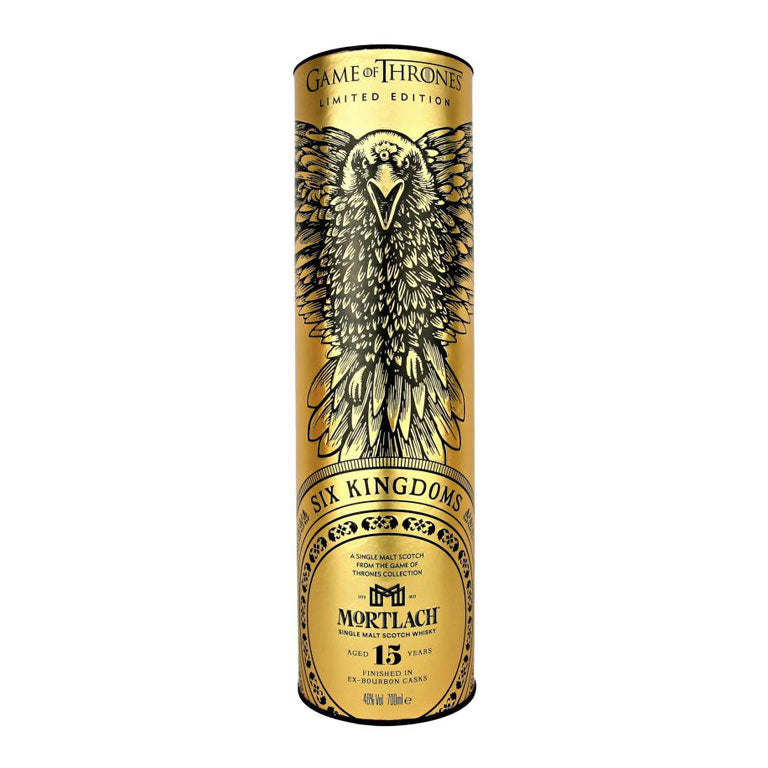 WHISKY MORTLACH"SIX KINGDOMS"15YEAR 70CL (1 pz) LIMITED EDITION- GAME OF THRONES ASTUCCI