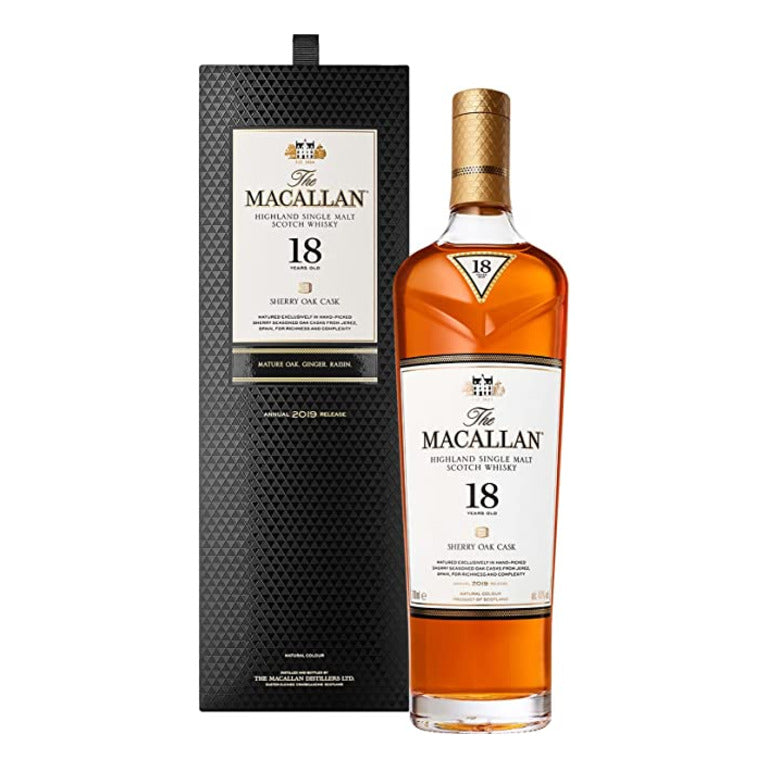 WHISKY THE MACALLAN - 18 YEAR OLD - 70CL (1 pz) CHERRY OAK CASK 2023 -ASTUCCIATO