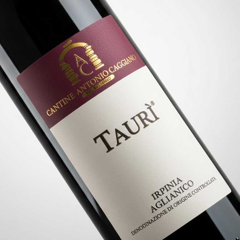 VINO CANTINE ANTONIO CAGGIANO TAURÌ 2022 IRPINIA AGLIANICO DOC-75CL