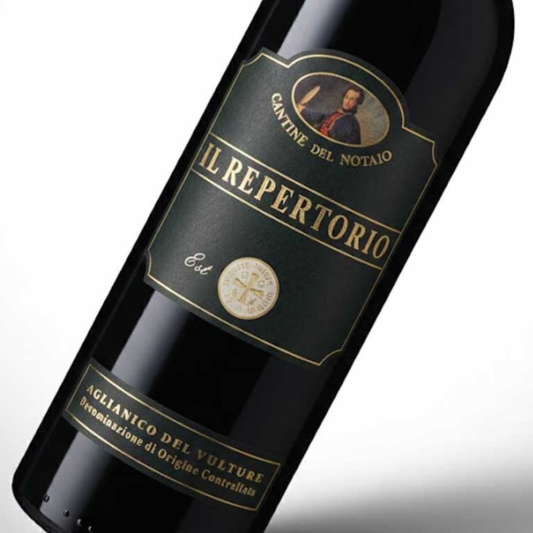 VINO CANTINE DEL NOTAIO IL REPERTORIO 2022-AGLIANICO DEL VULTURE DOC-75CL