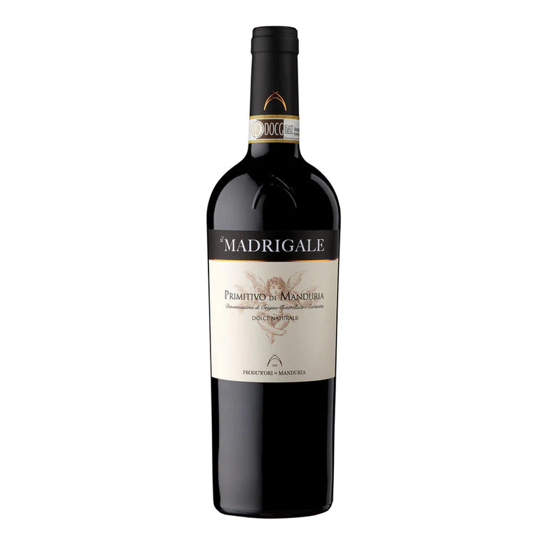 VINO PRIMITIVO DI MANDURIA IL MADRIGALE DOCG 2022 -75CL