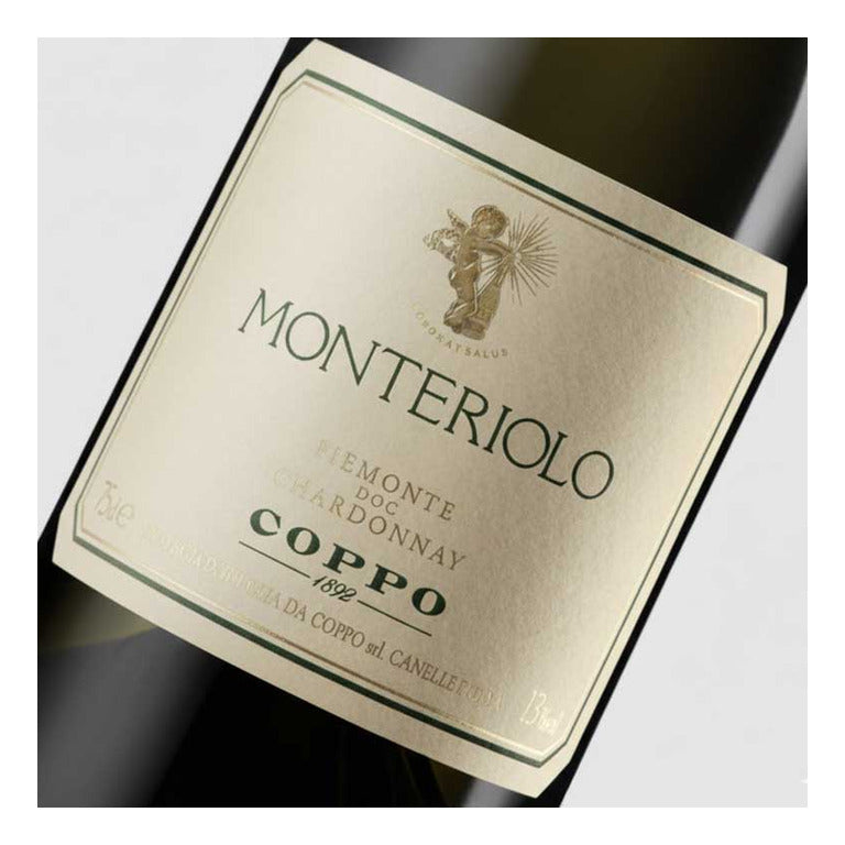 VINO MONTERIOLO CHARDONNAY 2022 PIEMONTE DOC AZIENDA COPPO-75CL