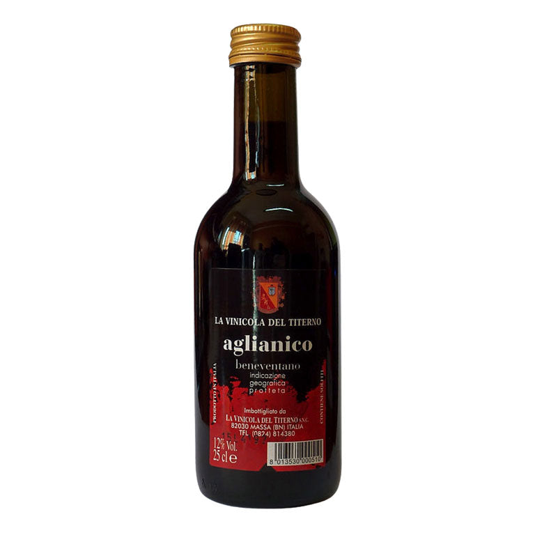 VINO LA VINICOLA DEL TITERNO AGLIANICO (24 pz) BENEVENTO IGP-25CL