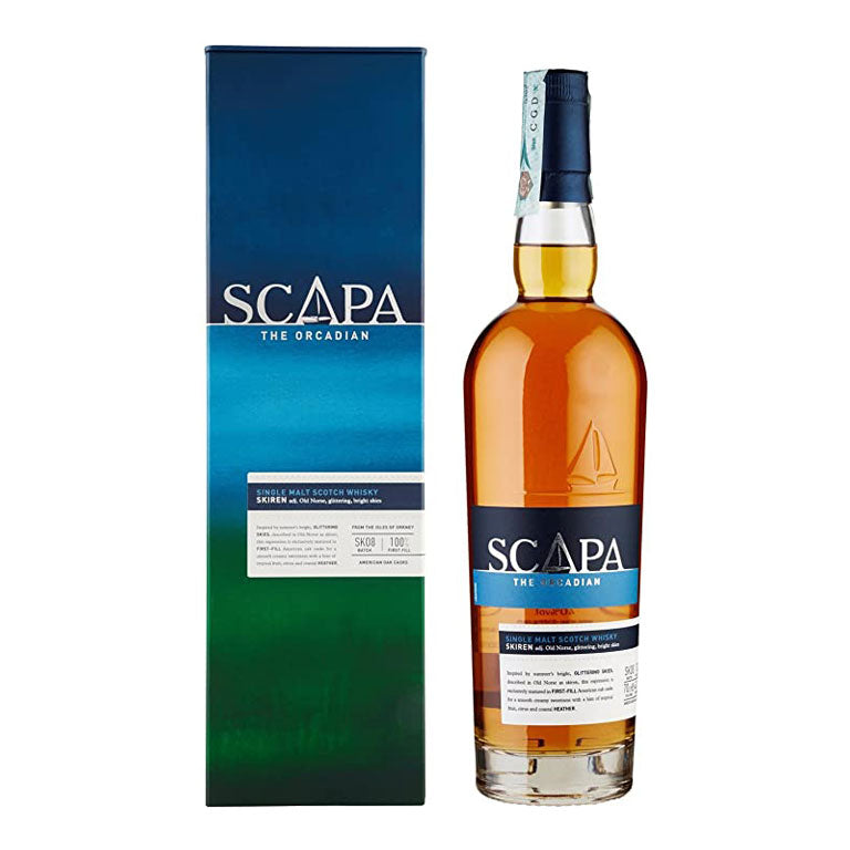 WHISKY SCAPA SKIREN -70CL SINGLE MALT-ASTUCCIATO
