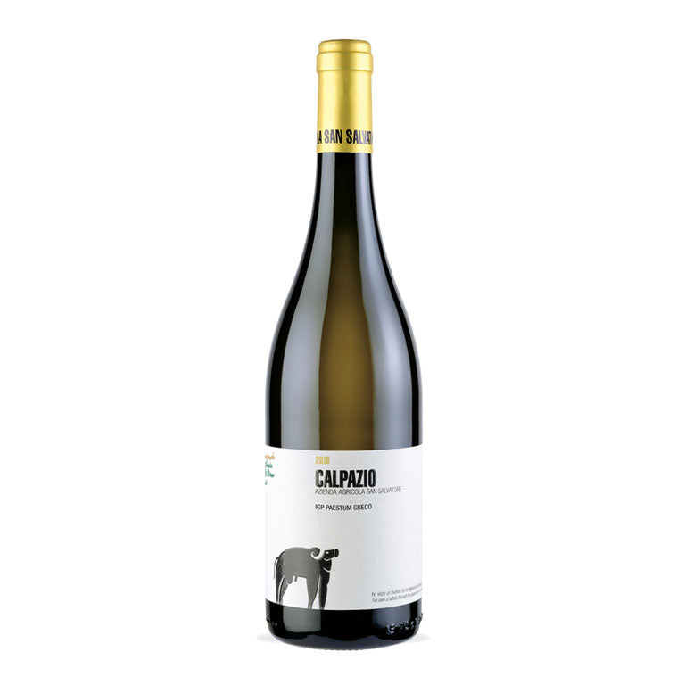 VINO CALPAZIO IGP PAESTUM GRECO 2024 (1 pz) AZIENDA AGRICOLA SAN SALVATORE BIO- 75CL