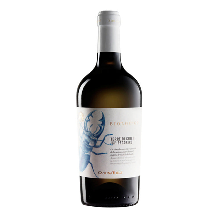 VINO CANTINE TOLLO PECORINO 2020 (1 pz) TERRE DI CHIETI IGT BIO & VEGANO-75CL