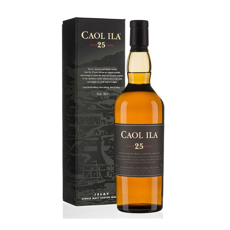 WHISKY CAOL ILA 25 YEARS OLD SINGLE MALT - ASTUCCIO