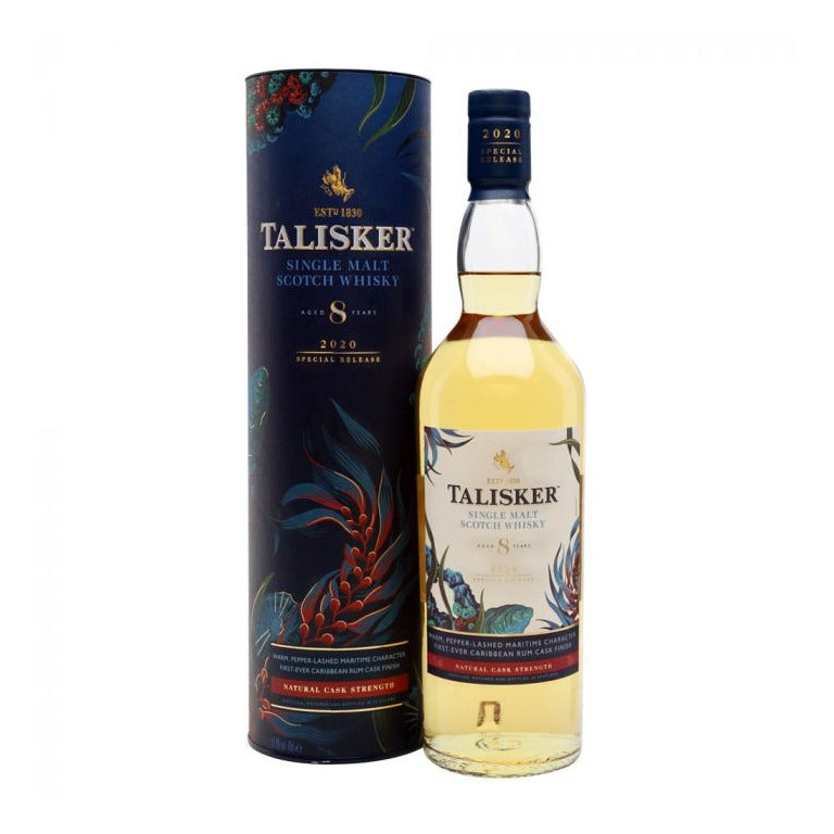 WHISKY TALISKER 8 YEARS OLD S.R. 2020 (1 pz) 70CL- SINGLE MALT - ASTUCCIO
