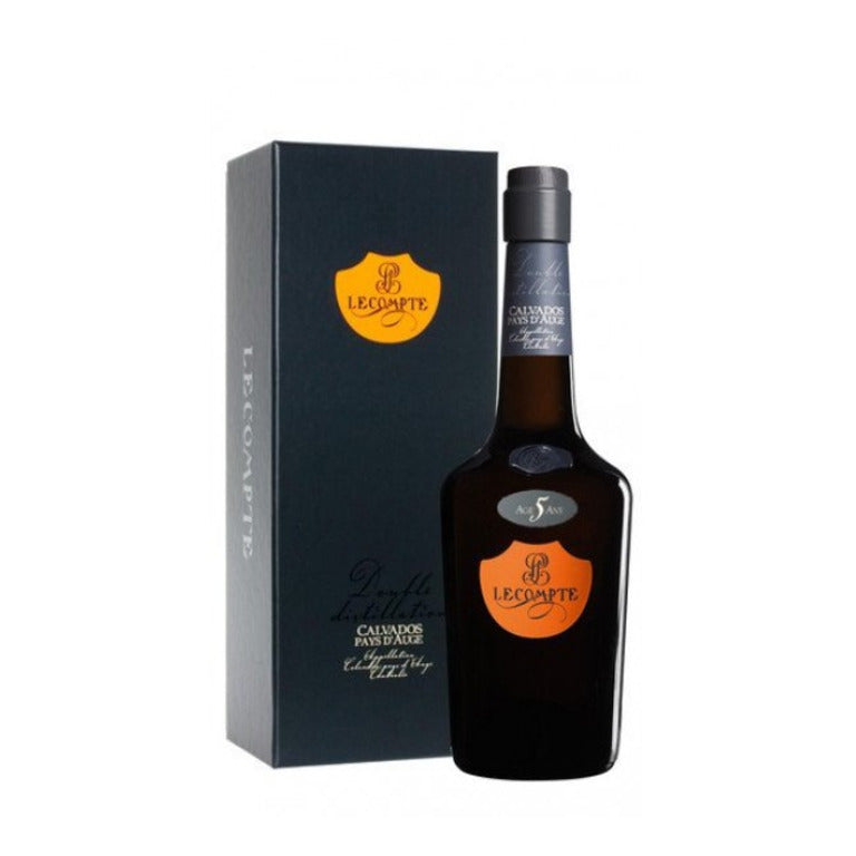 BRANDY CALVADOS LECOMPTE 5 ANNI