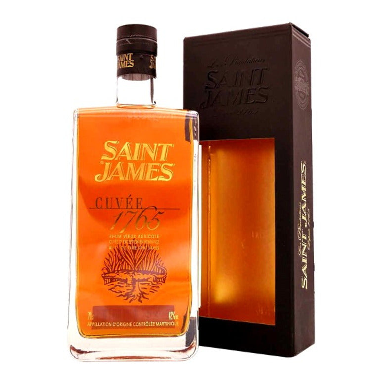 RUM SAINT JAMES RHUM CUVEE 1765 70CL. RHUM AGRICOLE MARTINIQUE