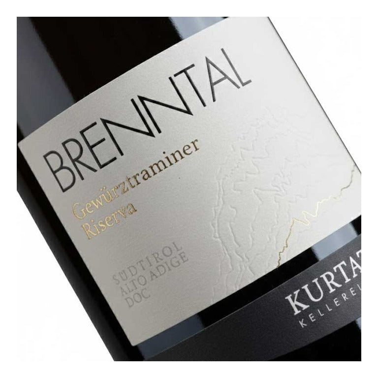 VINO KURTATSCH GEWÜRZTRAMINER RISERVA BRENTAL SÜDTIROL ALTO ADIGE DOC-75CL 22