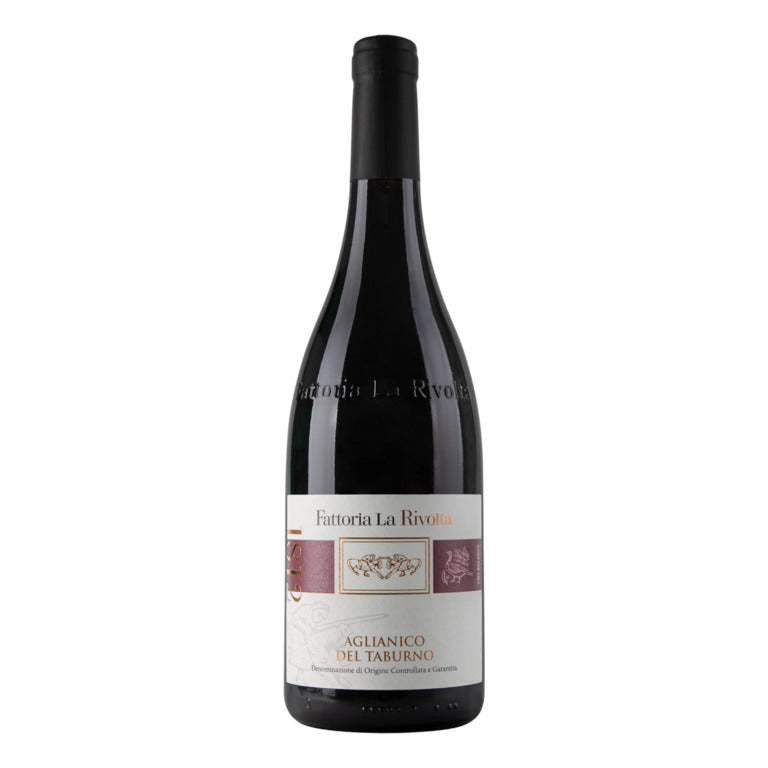 VINO FATTORIA LA RIVOLTA AGLIANICO 2021 (1 pz) DEL TABURNO DOCG BIO-37,5CL