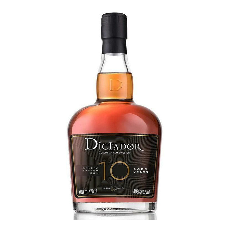 RUM DICTADOR 10 YEARS COLUMBIAN 70CL.