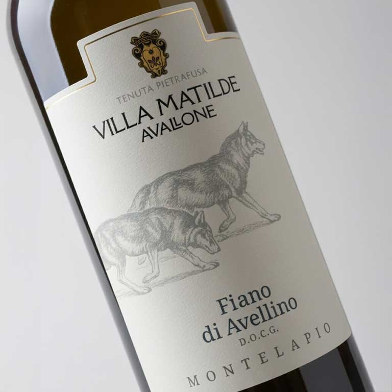 VINO VILLA MATILDE FIANO DI AVELLINO DOCG AVALLONE MONTELAPIO 75 CL 2022