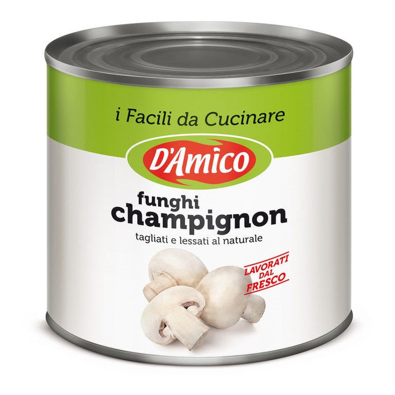 D'AMICO FUNGHI CHAMPIGNON 2.55KG (6 pz)