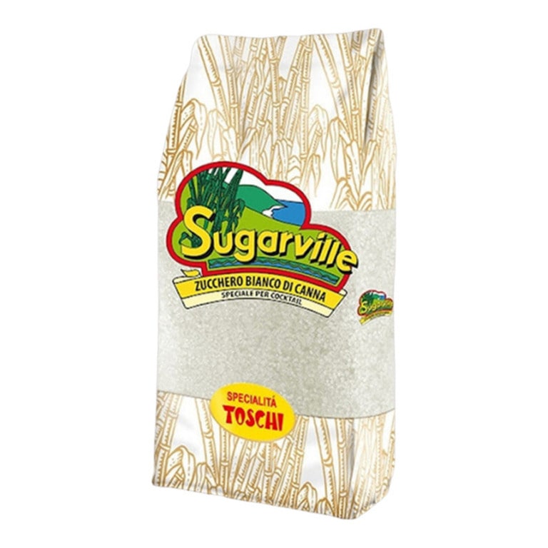 ZUCCHERO DI CANNA 1KG BIANCO SUGARVILLE TOSCHI
