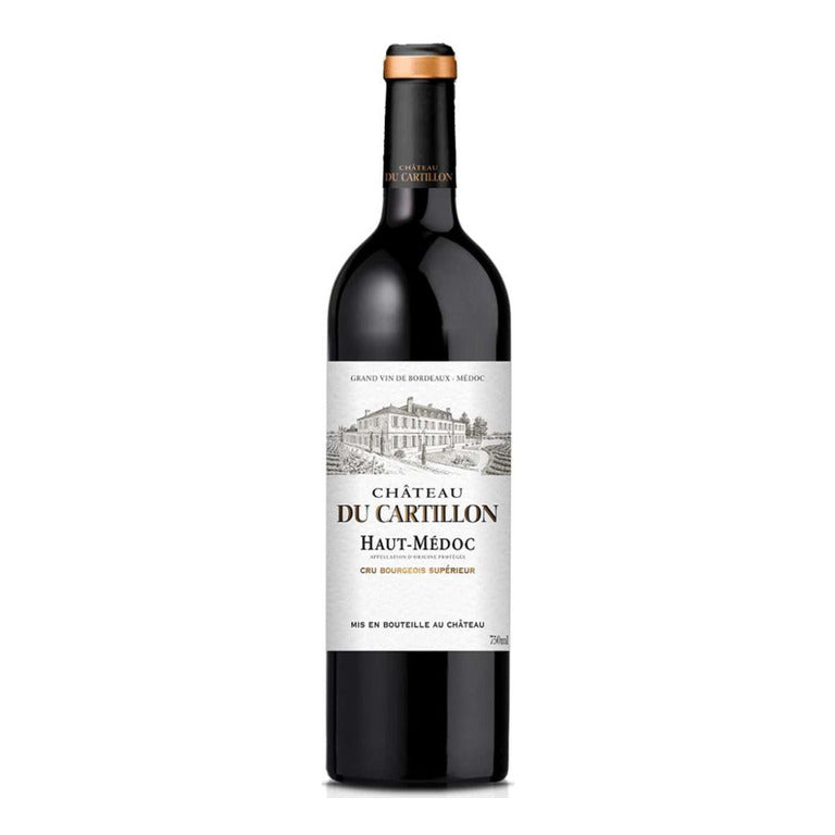 VINO CHATEAU DU CARTILLON (1 pz) CRU BOURGEOIS HAUT MEDOC 75CL 2020