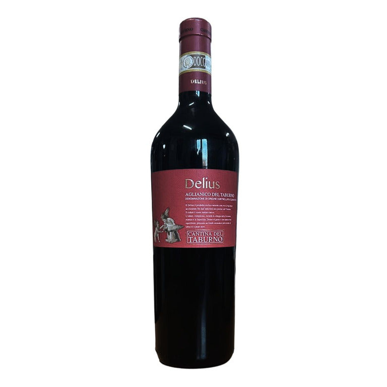 VINO CANTINA DEL TABURNO "DELIUS" 2017 (1 pz) AGLIANICO DOCG-75CL