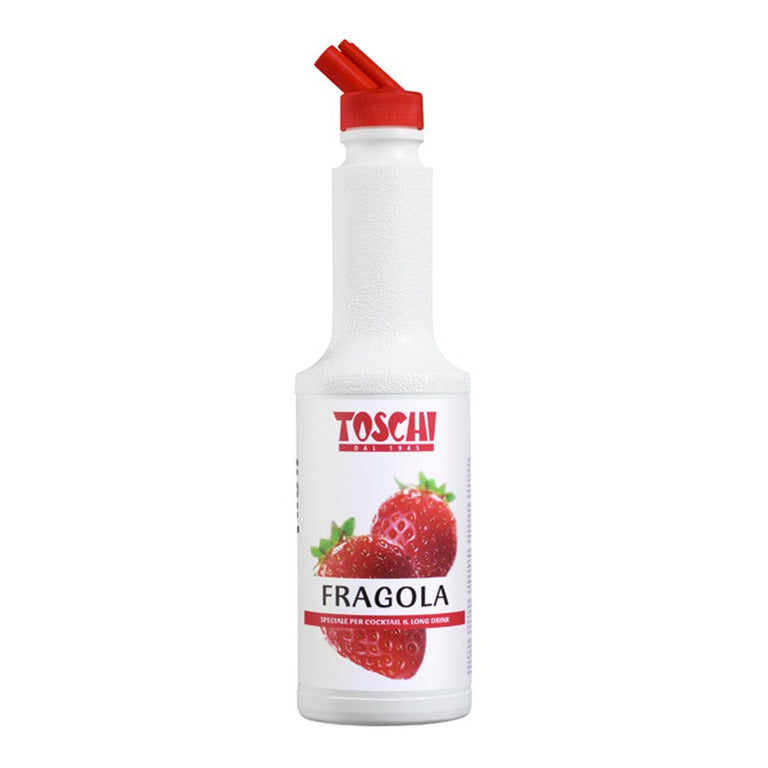 TOSCHI STRAWBERRY SYRUP - 1LT SCIROPPO FRAGOLA